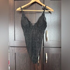 Black Lace Bodysuit